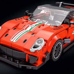 Techninių blokų „Supersport“ automobilis su RAUDONU aptaku, 413 detalių ZA5261 - Image 6