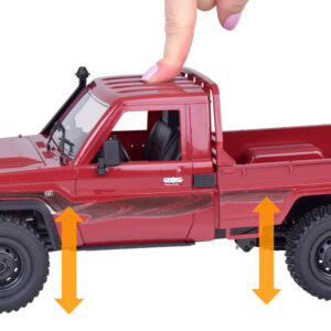 Nuotoliniu būdu valdomas visureigis Toyota Land Cruiser 4x4 RC0672 - Image 7