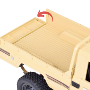 Nuotoliniu būdu valdomas visureigis Toyota Land Cruiser 4x4 RC0672 - Image 8
