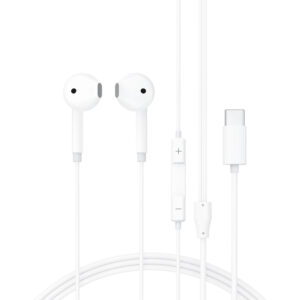 Acefast L13 laidinės ausinės su USB-C mikrofonu – baltos - Image 2