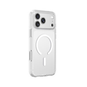 AmazingThing Minimal Mag lęšių dėklas, skirtas iPhone 18 Pro Max su kameros dangteliu ir dirželio laikikliu, suderinamas su MagSafe – skaidrus - Image 3