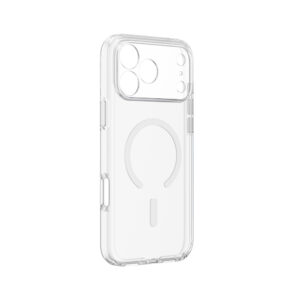 AmazingThing Minimal Mag lęšių dėklas, skirtas iPhone 18 Pro Max su kameros dangteliu ir dirželio laikikliu, suderinamas su MagSafe – skaidrus - Image 4