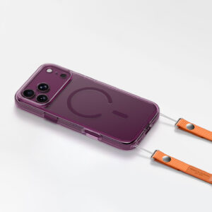AmazingThing Minimal Mag lęšių dėklas, skirtas iPhone 18 Pro Max su kameros dangteliu ir dirželio laikikliu, suderinamas su MagSafe – violetinis - Image 8