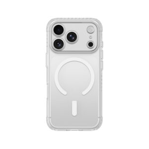 AmazingThing Titan Pro dėklas su objektyvo apsauga ir dirželio laikikliu, skirtas iPhone 18 Pro Max, suderinamas su MagSafe – skaidrus - Image 3