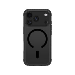 AmazingThing Titan Pro dėklas su objektyvo apsauga iPhone 18 Pro su kameros dangteliu ir laikikliu dirželiui, suderinamas su MagSafe - Juodas - Image 3