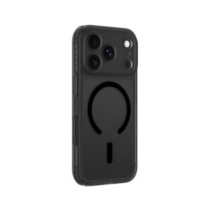 AmazingThing Titan Pro dėklas su objektyvo apsauga iPhone 18 Pro su kameros dangteliu ir laikikliu dirželiui, suderinamas su MagSafe - Juodas - Image 4