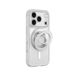 AmazingThing Titan Pro Lens Ring Set dėklas, skirtas iPhone 18 Pro Max, su kameros apsauga ir magnetiniu žiedu, suderinamas su MagSafe – skaidrus - Image 4