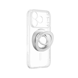 AmazingThing Titan Pro Lens Ring Set dėklas, skirtas iPhone 18 Pro Max, su kameros apsauga ir magnetiniu žiedu, suderinamas su MagSafe – skaidrus - Image 5
