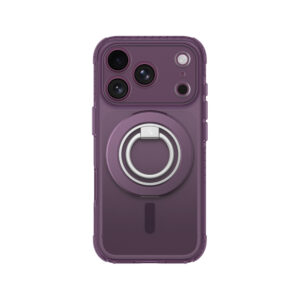AmazingThing Titan Pro objektyvo žiedų rinkinio dėklas, skirtas iPhone 18 Pro, su kameros dangteliu ir magnetiniu žiedu, suderinamas su MagSafe – violetinis - Image 3