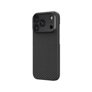 AmazingThing Titan Max dėklas su objektyvo apsauga, skirtas iPhone 18 Pro, pagamintas iš aramido pluošto, suderinamas su MagSafe – juodas - Image 2
