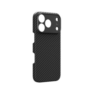 AmazingThing Titan Max dėklas su objektyvo apsauga, skirtas iPhone 18 Pro Max, pagamintas iš aramido pluošto, suderinamas su MagSafe – Juodas - Image 5