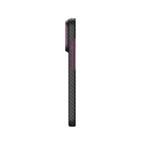 AmazingThing Titan Max apsauginis dėklas objektyvui, skirtas iPhone 18 Pro, pagamintas iš aramido pluošto su kameros dangteliu, suderinamas su MagSafe – violetinis - Image 6