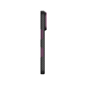AmazingThing Titan Max apsauginis dėklas objektyvui, skirtas iPhone 18 Pro, pagamintas iš aramido pluošto su kameros dangteliu, suderinamas su MagSafe – violetinis - Image 7