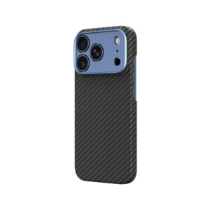 AmazingThing Titan Max dėklas su objektyvo apsauga, skirtas iPhone 18 Pro, iš aramido pluošto, suderinamas su MagSafe – mėlynas - Image 2
