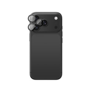 AmazingThing Radix Vision Lens fotoaparato objektyvo apsauga, skirta iPhone 18 Pro / 18 Pro Max – Juoda