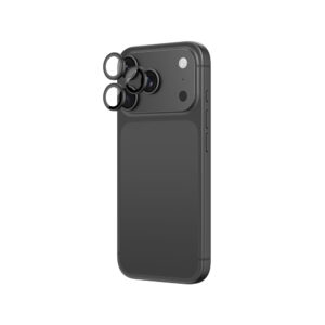 AmazingThing Radix Vision Lens fotoaparato objektyvo apsauga, skirta iPhone 18 Pro / 18 Pro Max – Juoda - Image 3