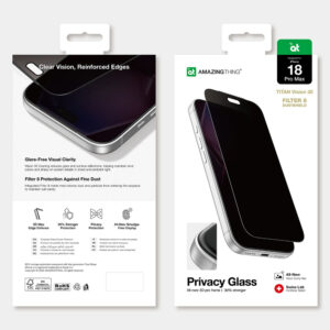 AmazingThing Titan Vision 30 privatumą užtikrinantis stiklas, skirtas iPhone 18 Pro Max - Image 8