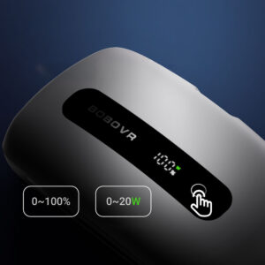 BoboVR BM60-1 6500 mAh baterija, skirta BoboVR M3 Pro+ ir BoboVR M3 su įkrovimo stotele – balta - Image 4