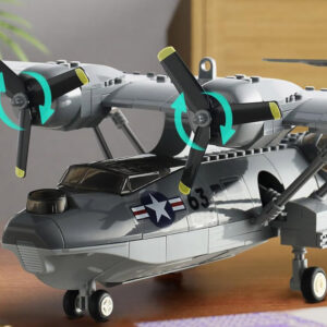 Konstruktorius kovinis lėktuvas PBY-5A Catalina 364 elementai ZA5322 - Image 7