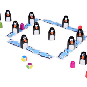 Stalo žaidimas „Penguins“ atminties lavinimo žaidimas „Pengoloo“ šeimos atminties žaidimas GR0697 - Image 4