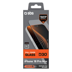 SBS D3O Full Cover stiklas, skirtas iPhone 18 Pro Max su aplikatoriumi - Image 2