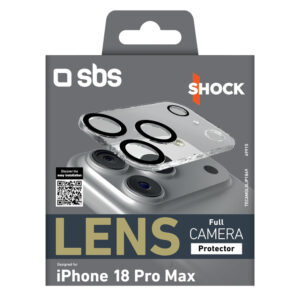 SBS Full Camera Lens Protector grūdinto stiklo apsauga, skirta iPhone 18 Pro Max - Image 2
