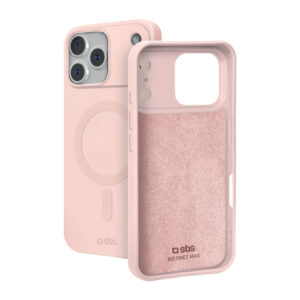 SBS Instinct Mag dėklas, skirtas iPhone 18 Pro / 17 Pro, suderinamas su MagSafe – rožinis - Image 1