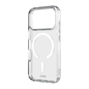SBS Light Mag dėklas, skirtas iPhone 18 Pro Max / 17 Pro Max, suderinamas su MagSafe – skaidrus