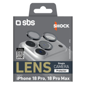 SBS Lens Single Camera Protector, skirtas iPhone 18 Pro / 18 Pro Max – Juodas - Image 2