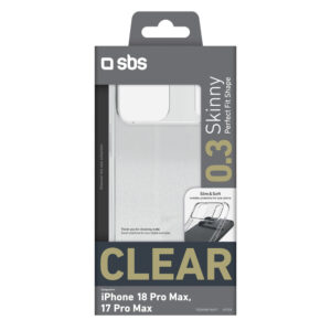 SBS Skinny dėklas, skirtas iPhone 18 Pro Max / 17 Pro Max – skaidrus - Image 2