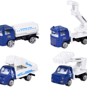 Rinkinys oro uosto stovėjimo aikštelė lėktuvas automobiliai + kilimėlis ZA5395 - Image 7
