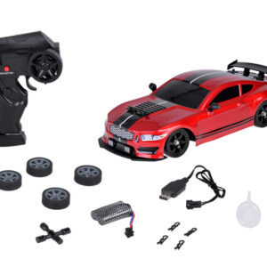 Nuotoliniu būdu valdomas automobilis RC Drift 4x4 su dūmų efektu ir LED apšvietimu RC0696 - Image 2