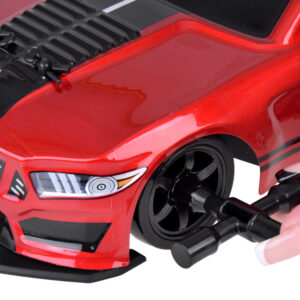 Nuotoliniu būdu valdomas automobilis RC Drift 4x4 su dūmų efektu ir LED apšvietimu RC0696 - Image 7