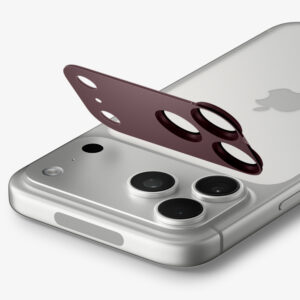 Spigen Optik Pro XL GLAS.TR EZ FIT grūdintas stiklas, skirtas iPhone 18 Pro – Dark Cherry - Image 6