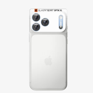 Spigen Optik Pro XL GLAS.TR EZ FIT grūdinto stiklo kameros apsauginis stikliukas, skirtas iPhone 18 Pro – šviesiai mėlynas - Image 2