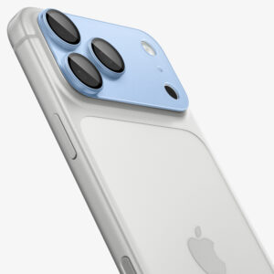 Spigen Optik Pro XL GLAS.TR EZ FIT grūdinto stiklo kameros apsauginis stikliukas, skirtas iPhone 18 Pro – šviesiai mėlynas - Image 3