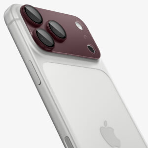 Spigen Optik Pro XL GLAS.TR EZ FIT grūdintas stiklas, skirtas iPhone 18 Pro Max – tamsiai vyšninė - Image 4