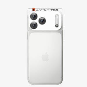 Spigen Optik Pro XL GLAS.TR EZ FIT grūdintas stiklas, skirtas iPhone 18 Pro – sidabrinis - Image 2
