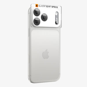 Spigen Optik Pro XL GLAS.TR EZ FIT grūdintas stiklas, skirtas iPhone 18 Pro – sidabrinis - Image 5
