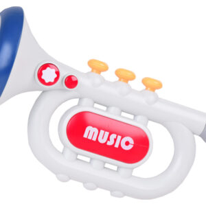 Interaktyvus trimitas vaikams, 3 grojimo režimai, muzikos instrumentas ZA5446 - Image 2