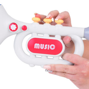 Interaktyvus trimitas vaikams, 3 grojimo režimai, muzikos instrumentas ZA5446 - Image 6
