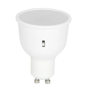 LED lemputė GU10 230V 7W 630lm CCT (2.7K/4K/6.5K) pasirinktinos temperatūros