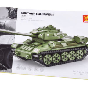 Techniniai blokai T-34-85 TANK lenkiškas modelis 604el. ZA5675 - Image 6