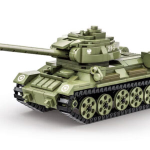 Techniniai blokai T-34-85 TANK lenkiškas modelis 604el. ZA5675 - Image 3