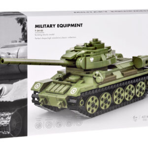 Techniniai blokai T-34-85 TANK lenkiškas modelis 604el. ZA5675 - Image 7