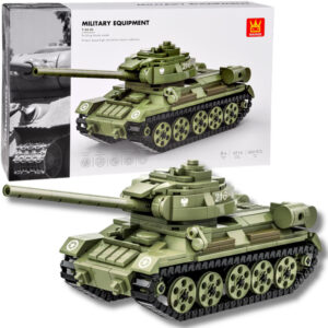 Techniniai blokai T-34-85 TANK lenkiškas modelis 604el. ZA5675