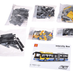 Techninės kaladėlės, sujungiamas miesto autobusas, 415 dalių ZA5677 - Image 2