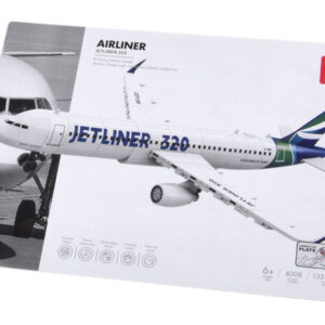Konstruktorius Jetliner 320 keleivinio lėktuvo modelis, 133 detalės ZA5678 - Image 6