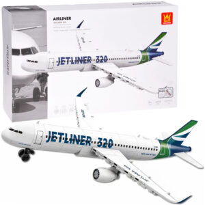 Konstruktorius Jetliner 320 keleivinio lėktuvo modelis, 133 detalės ZA5678