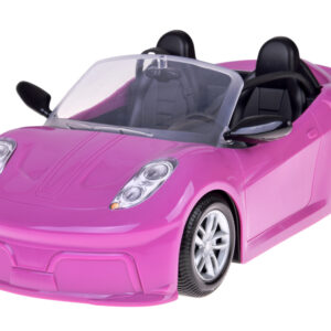 Violetinis sportinis automobilis klasikinei kabrioleto lėlei, skirtas 2 lėlėms ZA5697 - Image 3